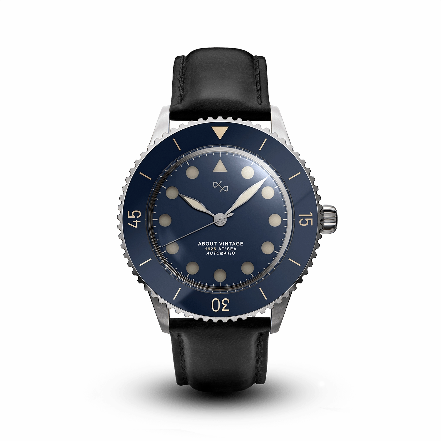 1926 Automatic. Steel / Blue Vintage