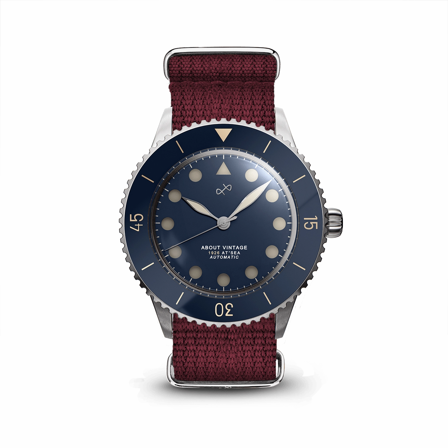 1926 Automatic. Steel / Blue Vintage