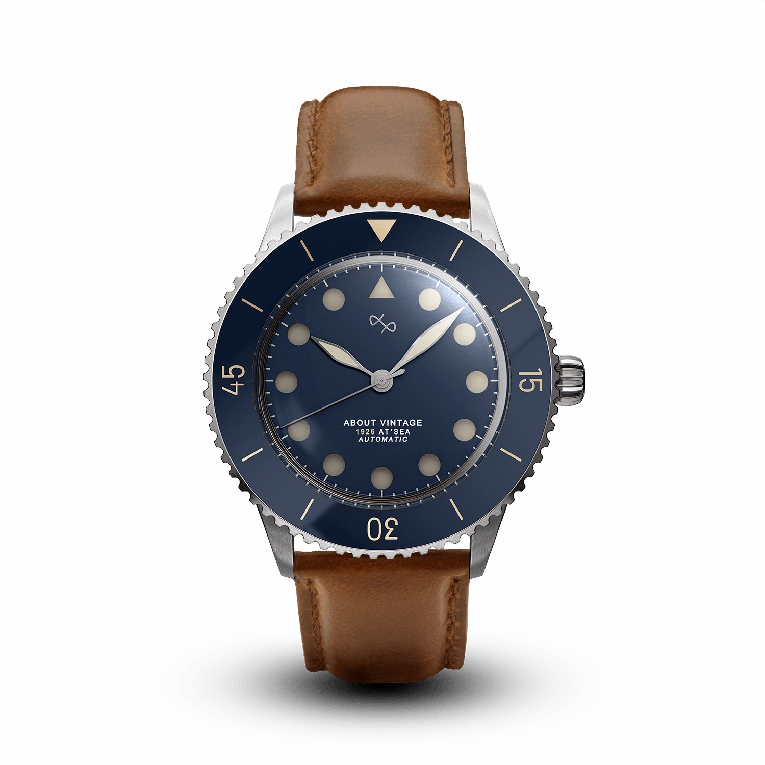1926 Automatic. Steel / Blue Vintage
