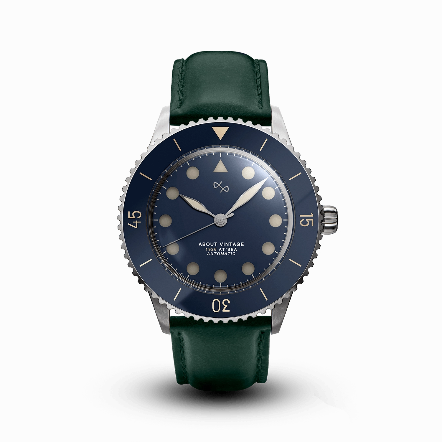 1926 Automatic. Steel / Blue Vintage