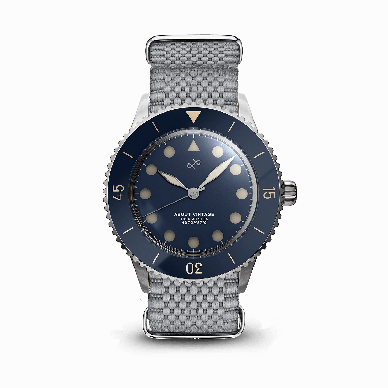 1926 Automatic. Steel / Blue Vintage