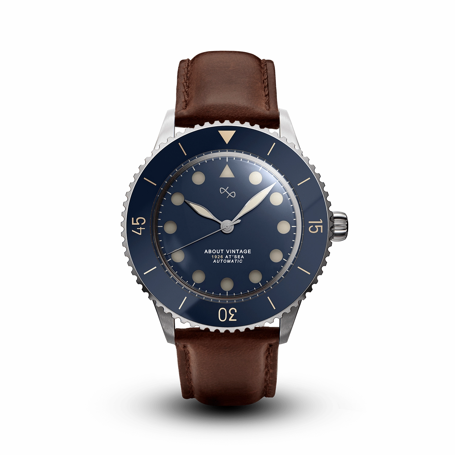 1926 Automatic. Steel / Blue Vintage