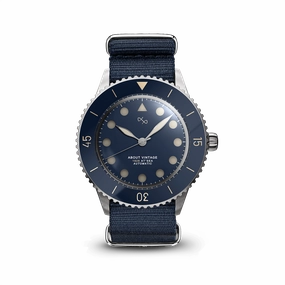 1926 Automatic. Steel / Blue Vintage