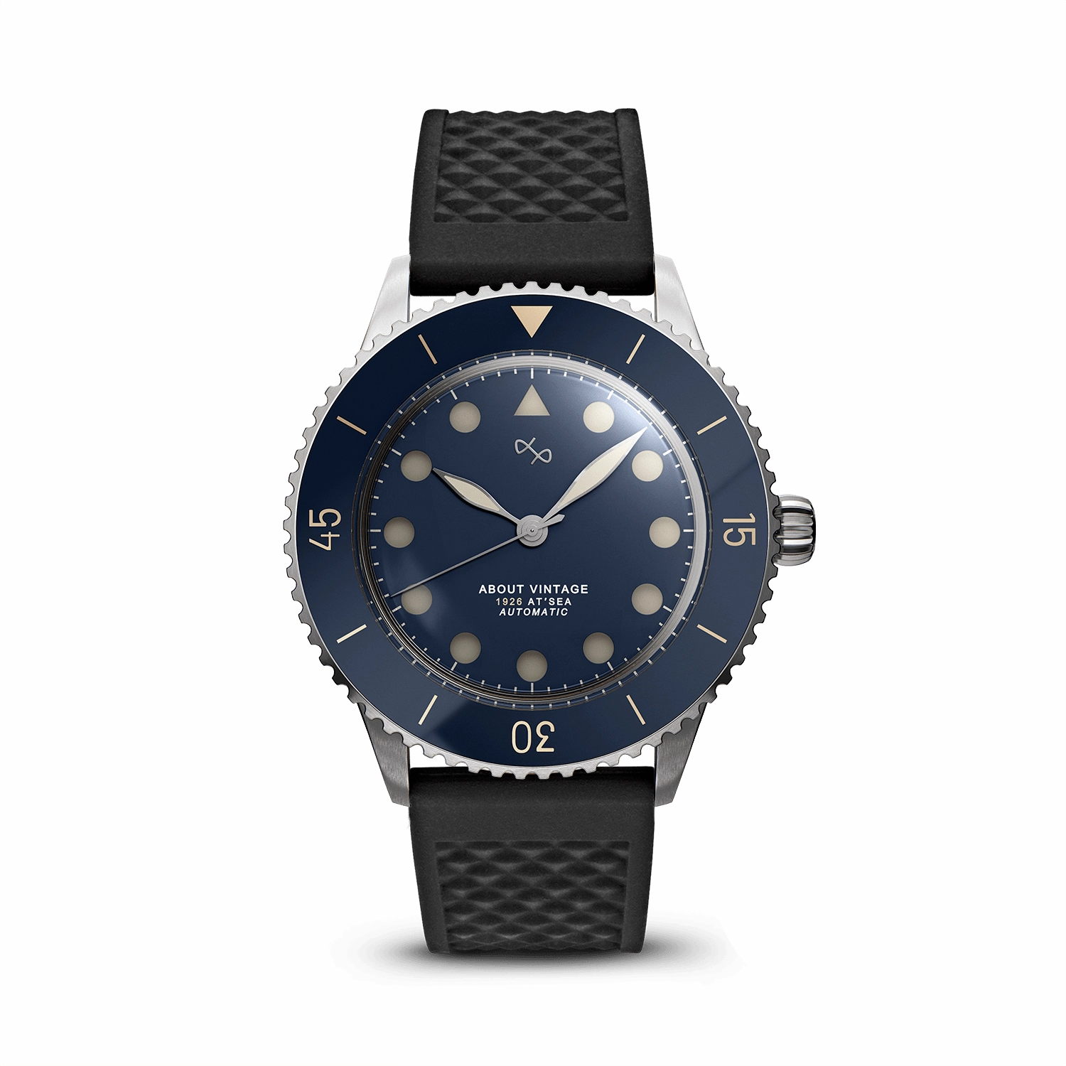 1926 Automatic. Steel / Blue Vintage