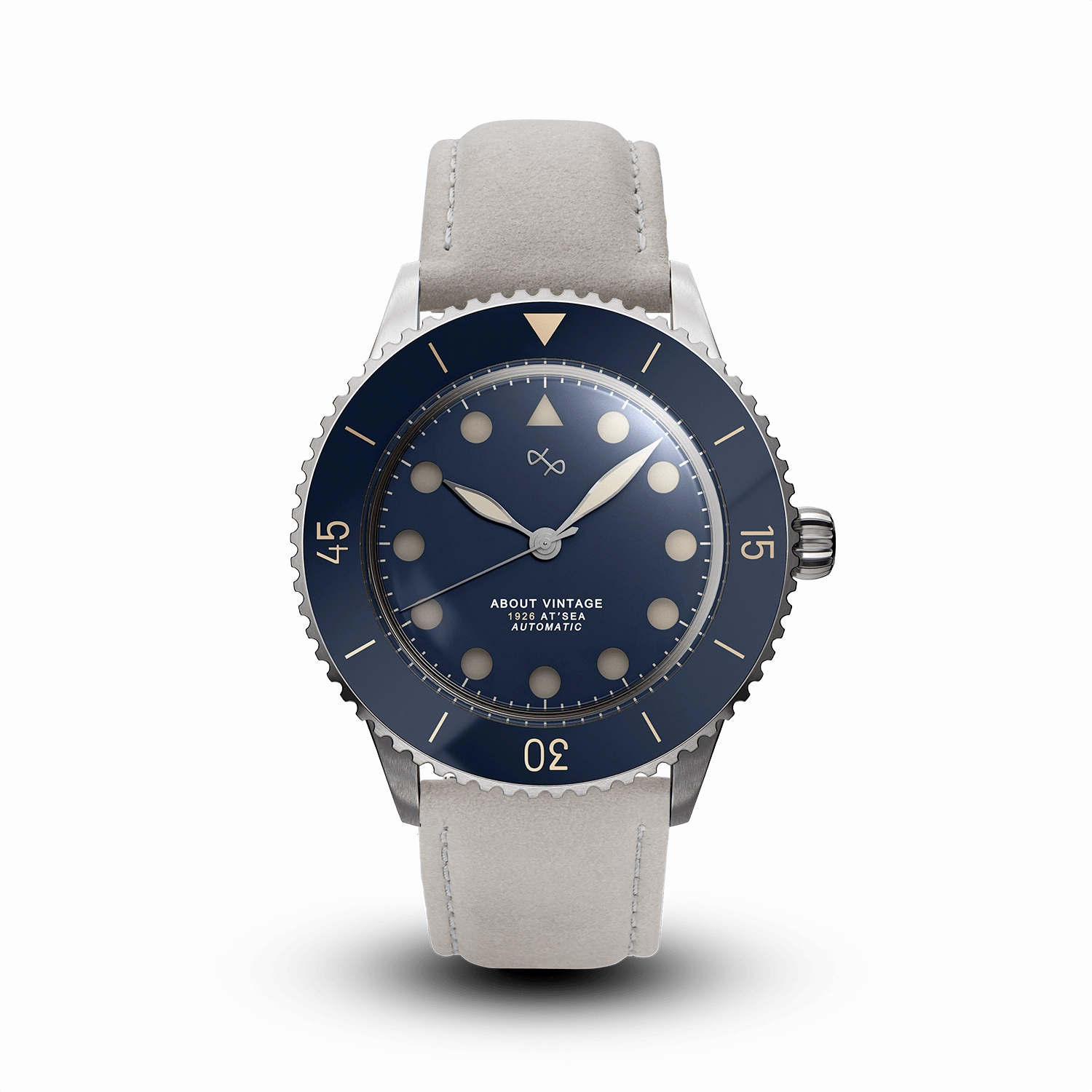 1926 Automatic. Steel / Blue Vintage