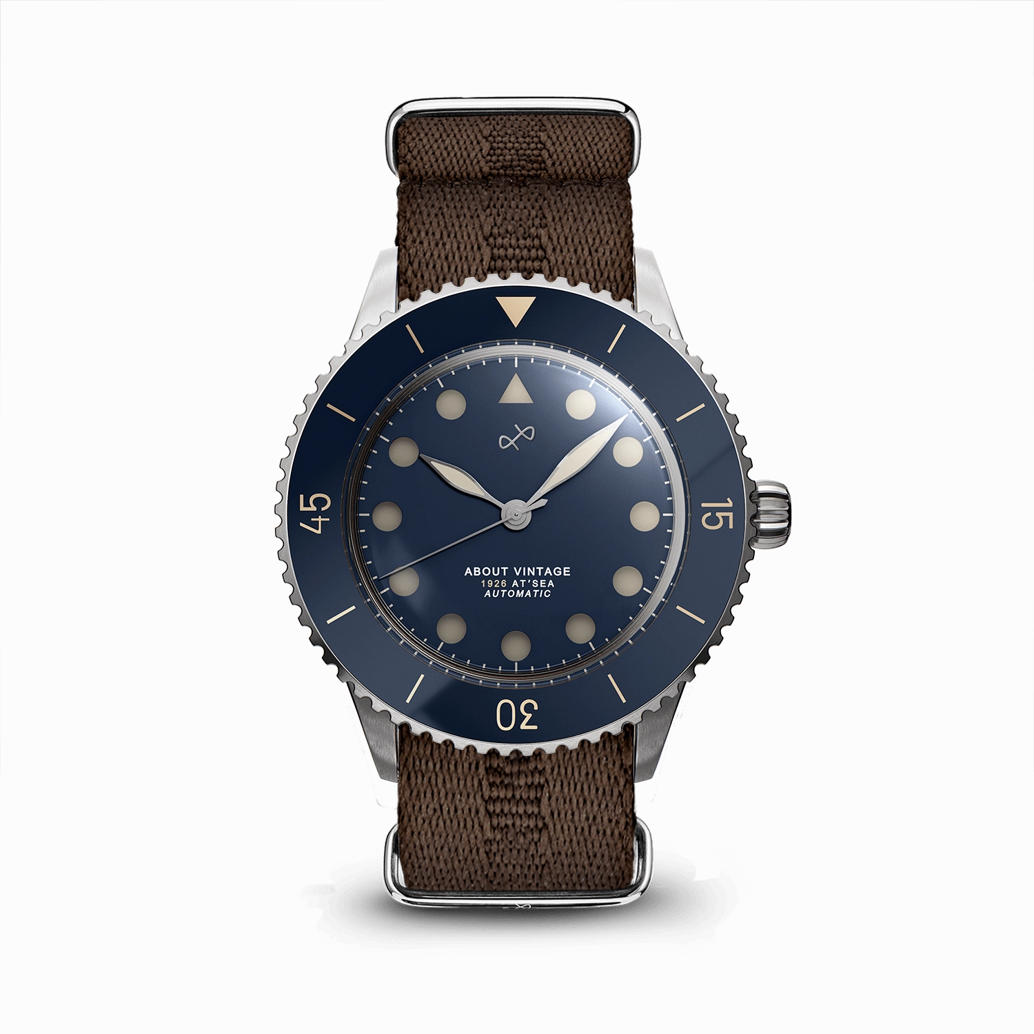 1926 Automatic. Steel / Blue Vintage