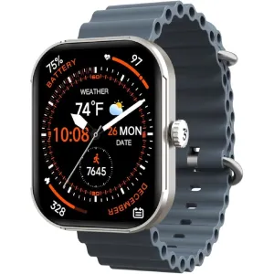 3Plus MEGA Smartwatch with 2.02" AMOLED Screen/Answer & Make Calls/Sleep Monitoring/Heart Rate/100  Workout Modes/Quick Reply/iOS and Android