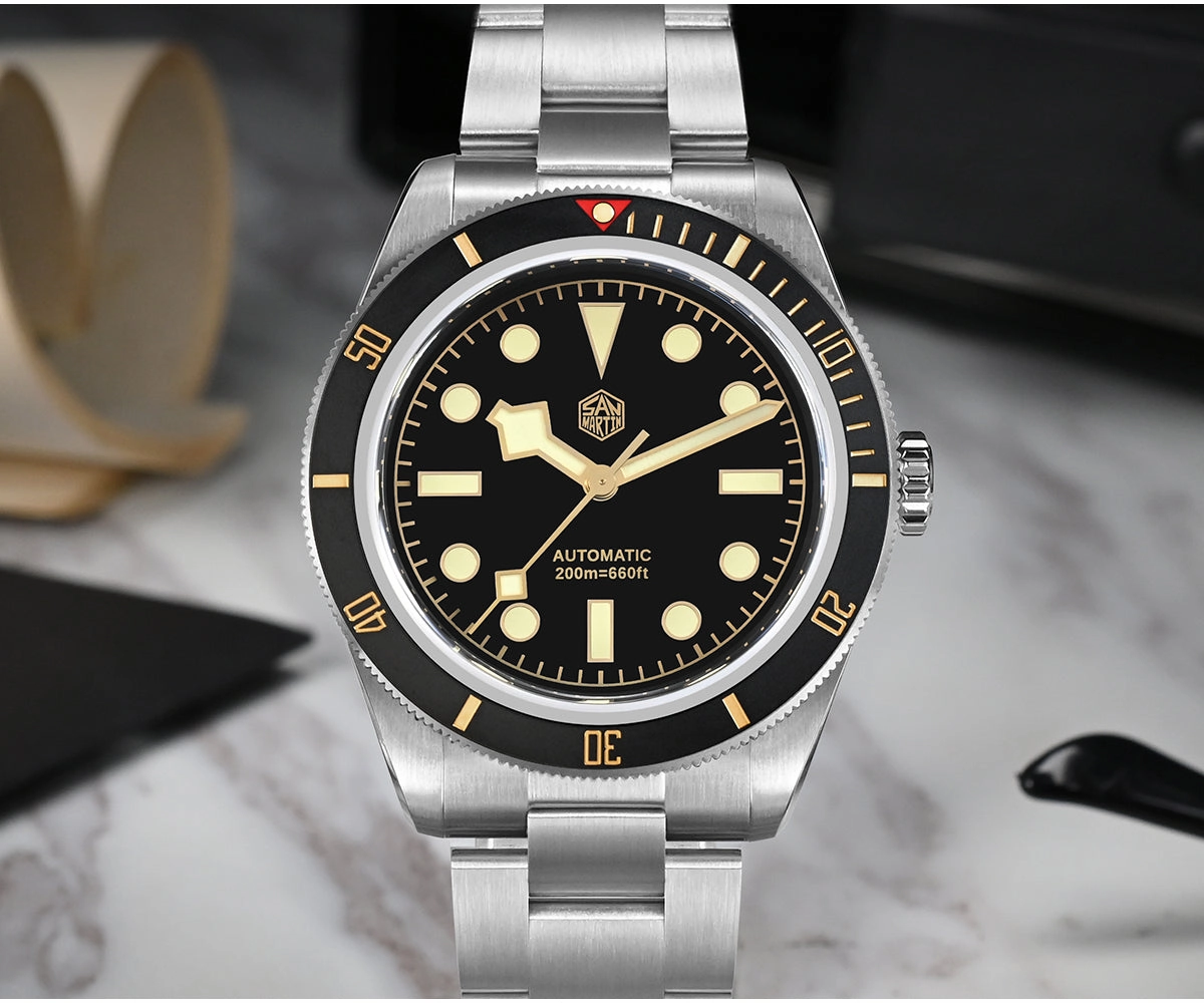 ★WeeklyDeal★Watchdives x San Martin 6200 BB58 Retro Watch SN004 V2