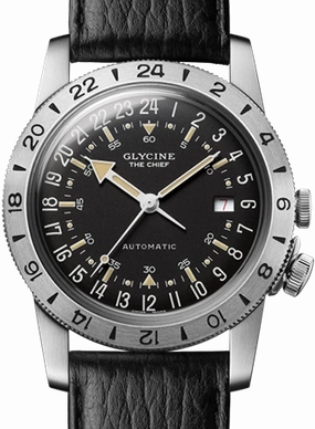 Airman “The Chief” Purist Black - Leather Ref. GL0469