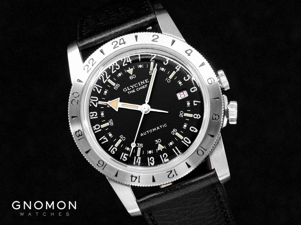 Airman “The Chief” Purist Black - Leather Ref. GL0469