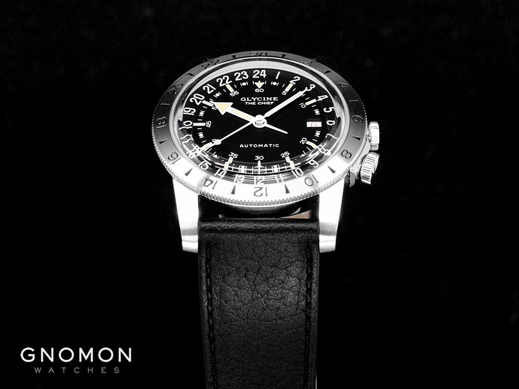 Airman “The Chief” Purist Black - Leather Ref. GL0469