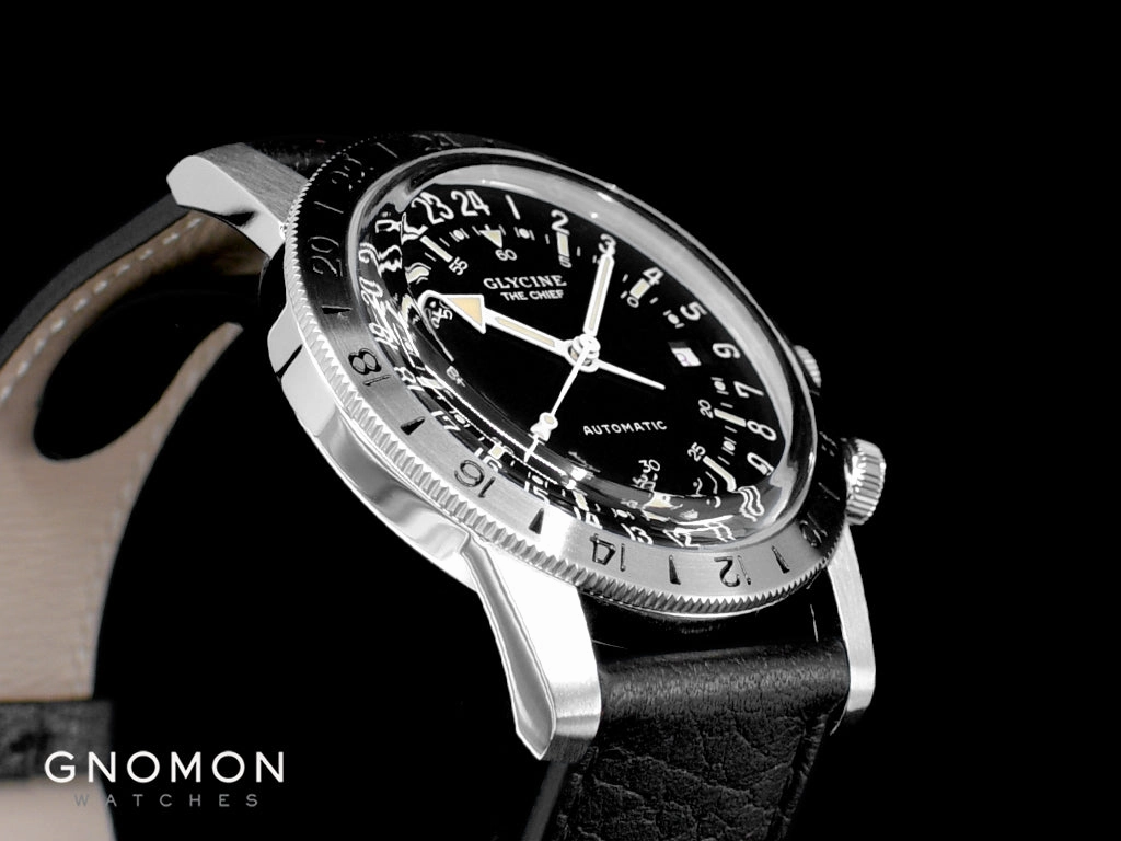Airman “The Chief” Purist Black - Leather Ref. GL0469