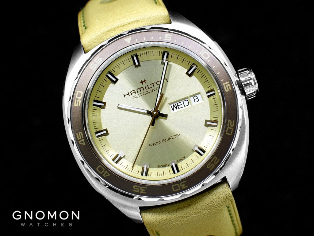 American Classic Pan Europ Day Date Auto Green Ref. H35445860