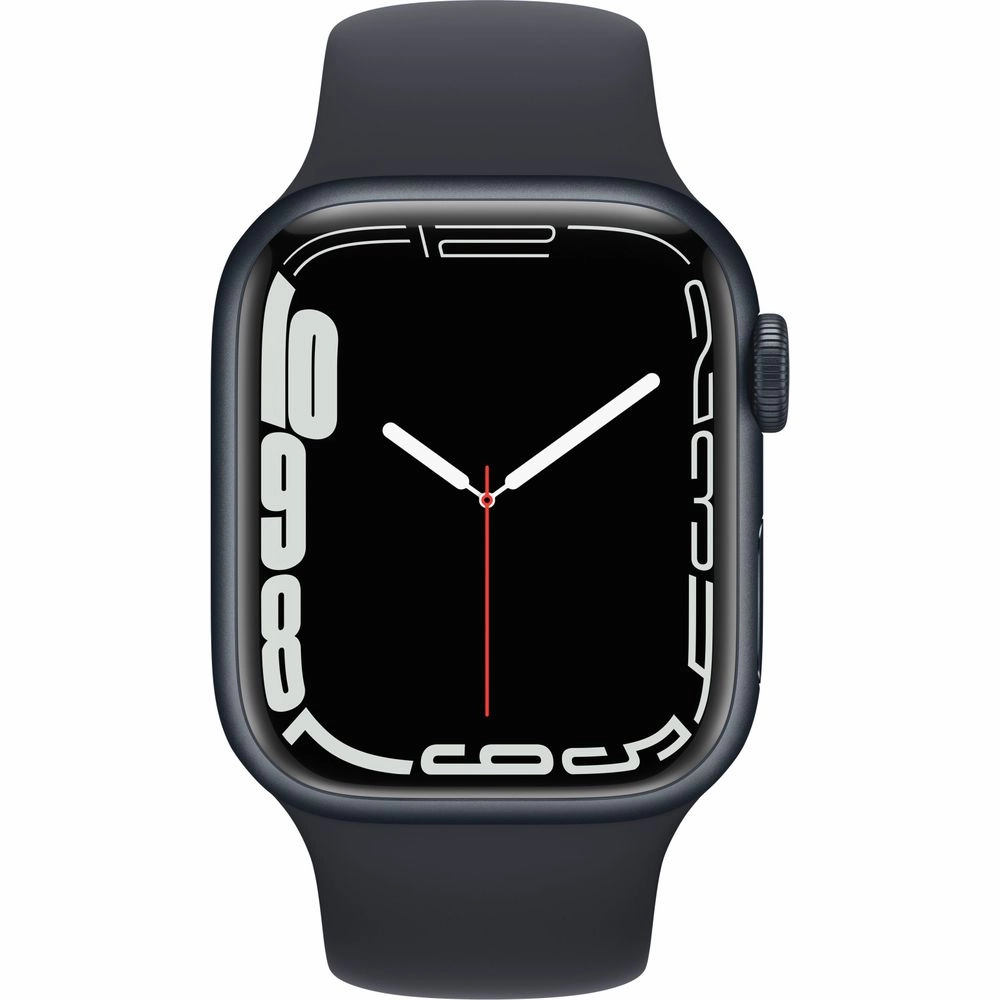 Apple Watch Gen 7 Series 7 41mm Midnight Aluminum - Midnight Sport Band MKMX3LL/A