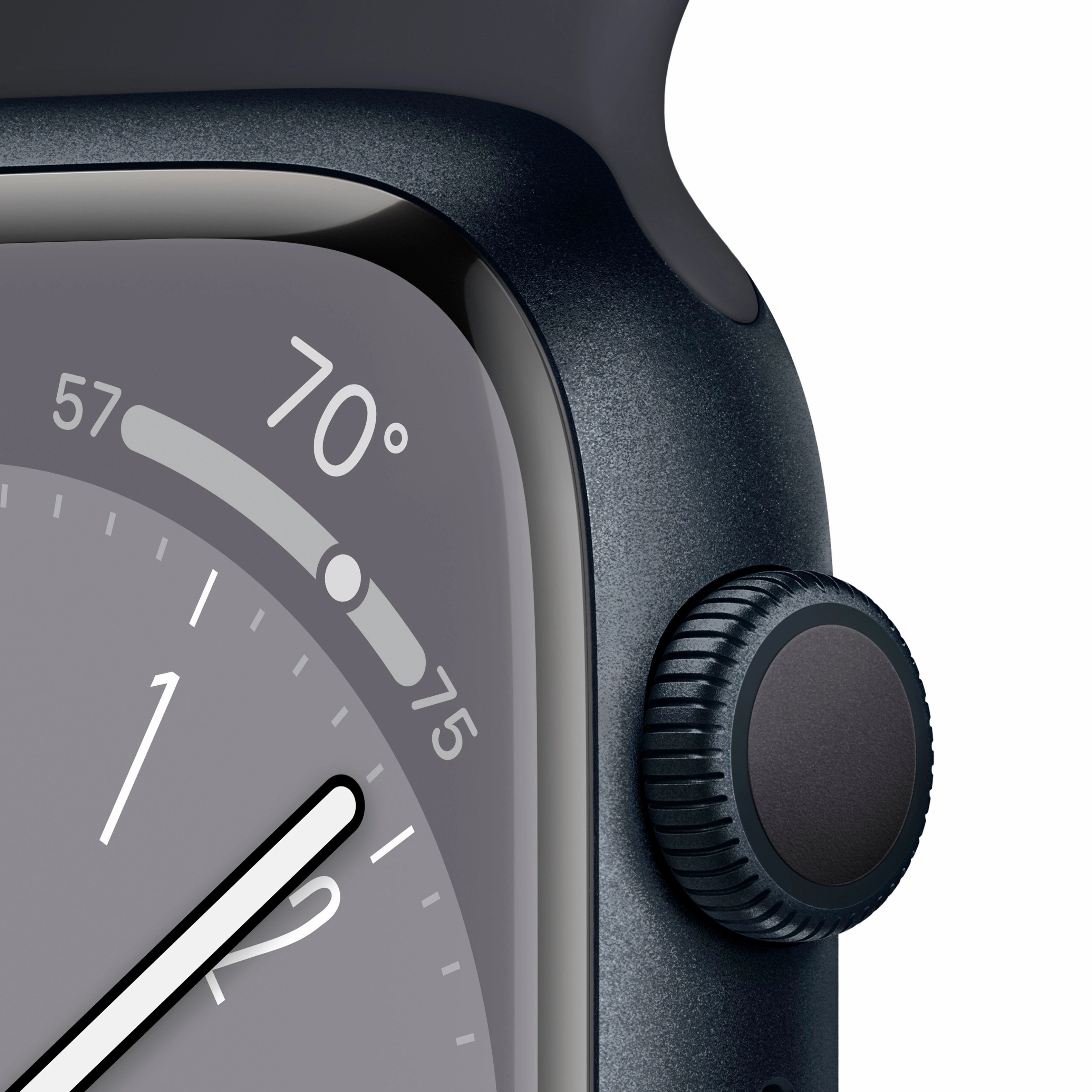 Apple Watch Gen 8 Series 8 41mm Midnight Aluminum - Midnight Sport Band MNU73LL/A