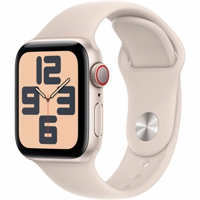 Apple Watch SE 2 Cell 40mm Starlight Aluminum - Starlight Sport Band MRFW3LL/A