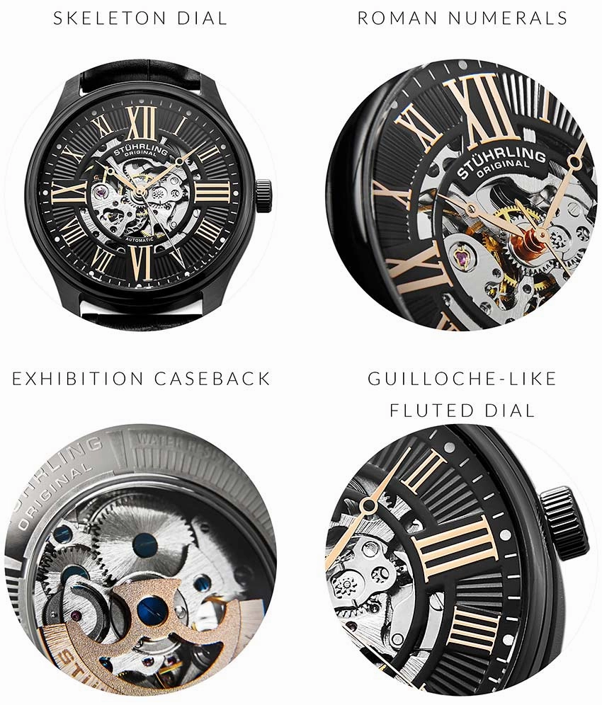 Atrium 3942 & 3942M Automatic 42mm Skeleton