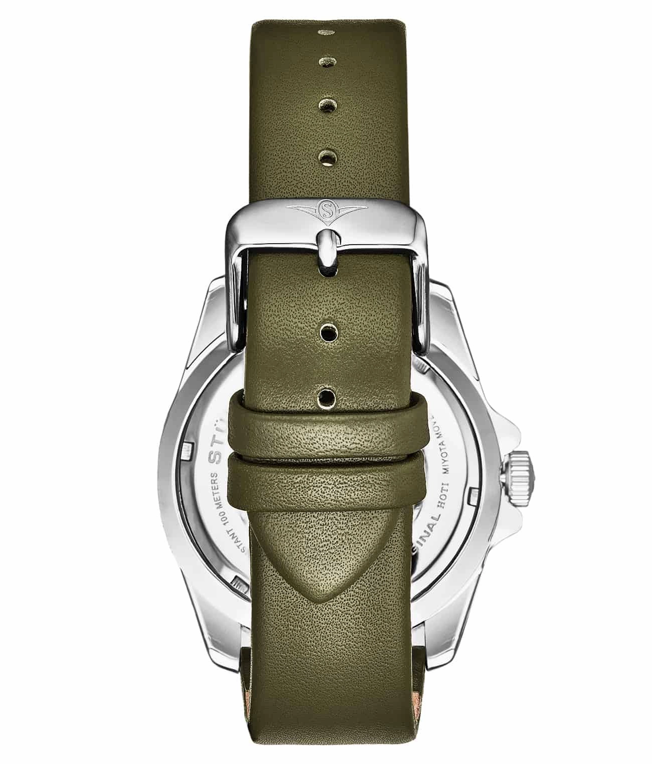 CarbonWave Japanese Quartz 42mm Dive Watch 4027