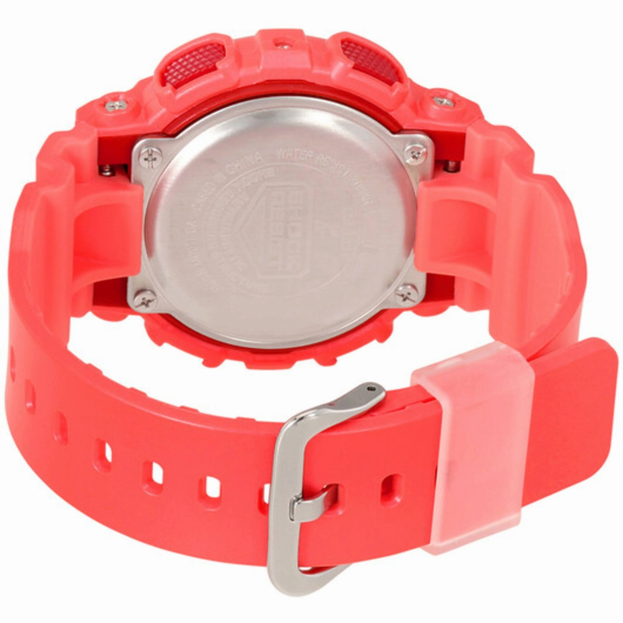 Casio Women's Watch - G-Shock World Time Pink Resin Strap Ana-Digi | GMA-S110VC-4ACR
