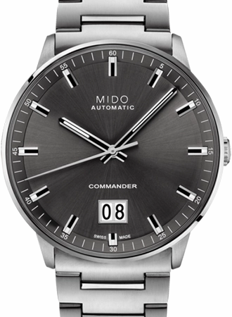 Commander Big Date Silvertone Ref. M021.626.11.061.00