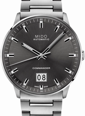 Commander Big Date Silvertone Ref. M021.626.11.061.00