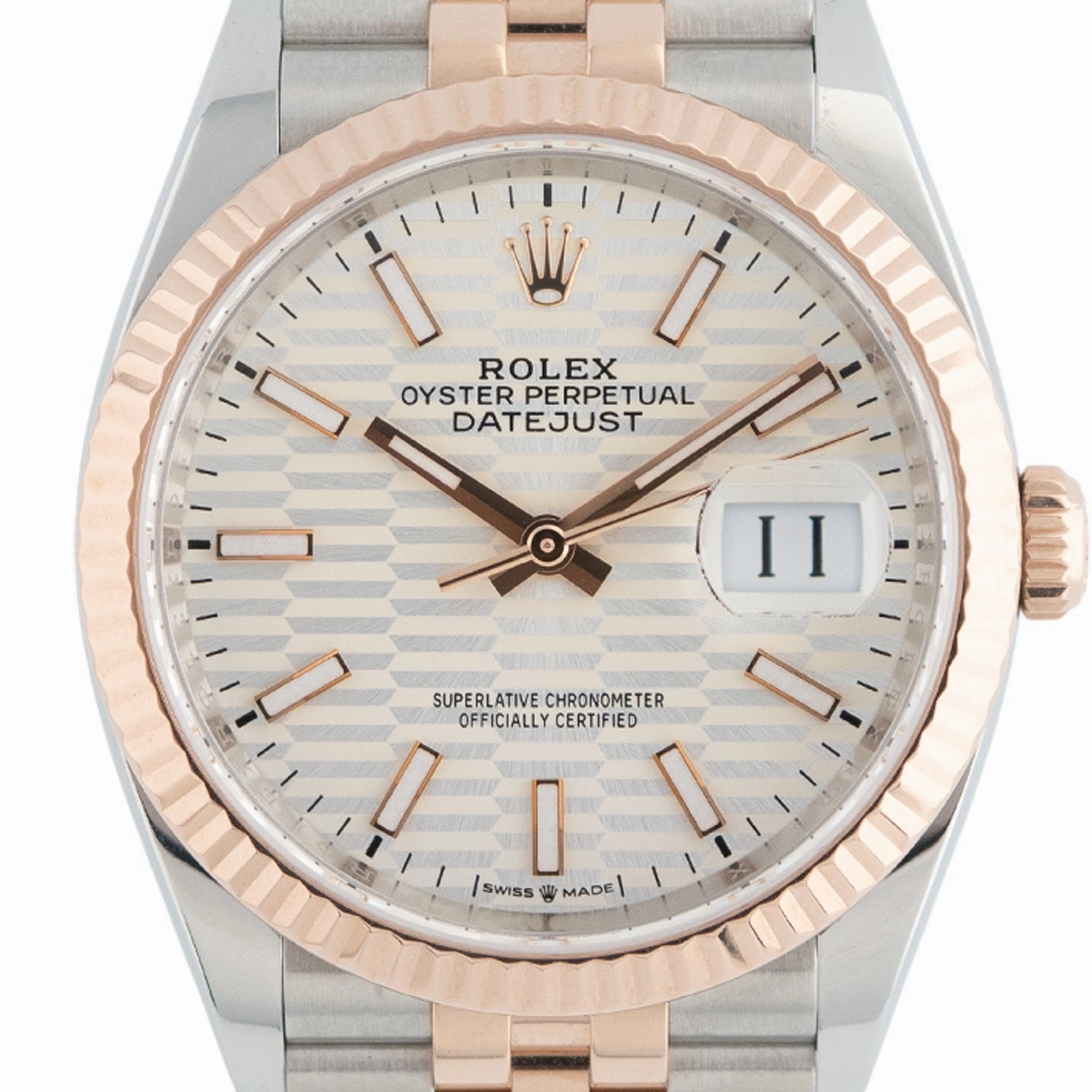 Datejust 36mm White Motif Dial 2024 - 126231