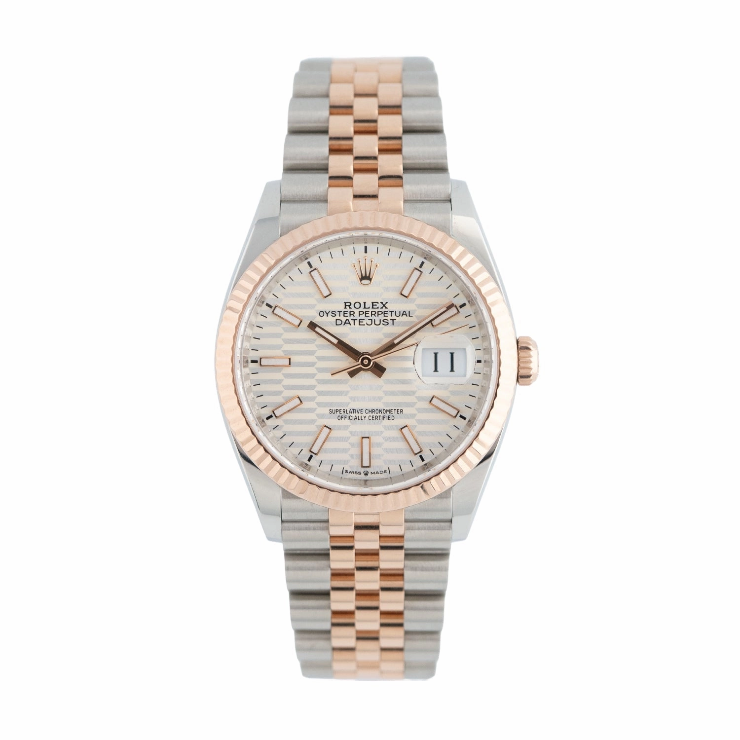 Datejust 36mm White Motif Dial 2024 - 126231