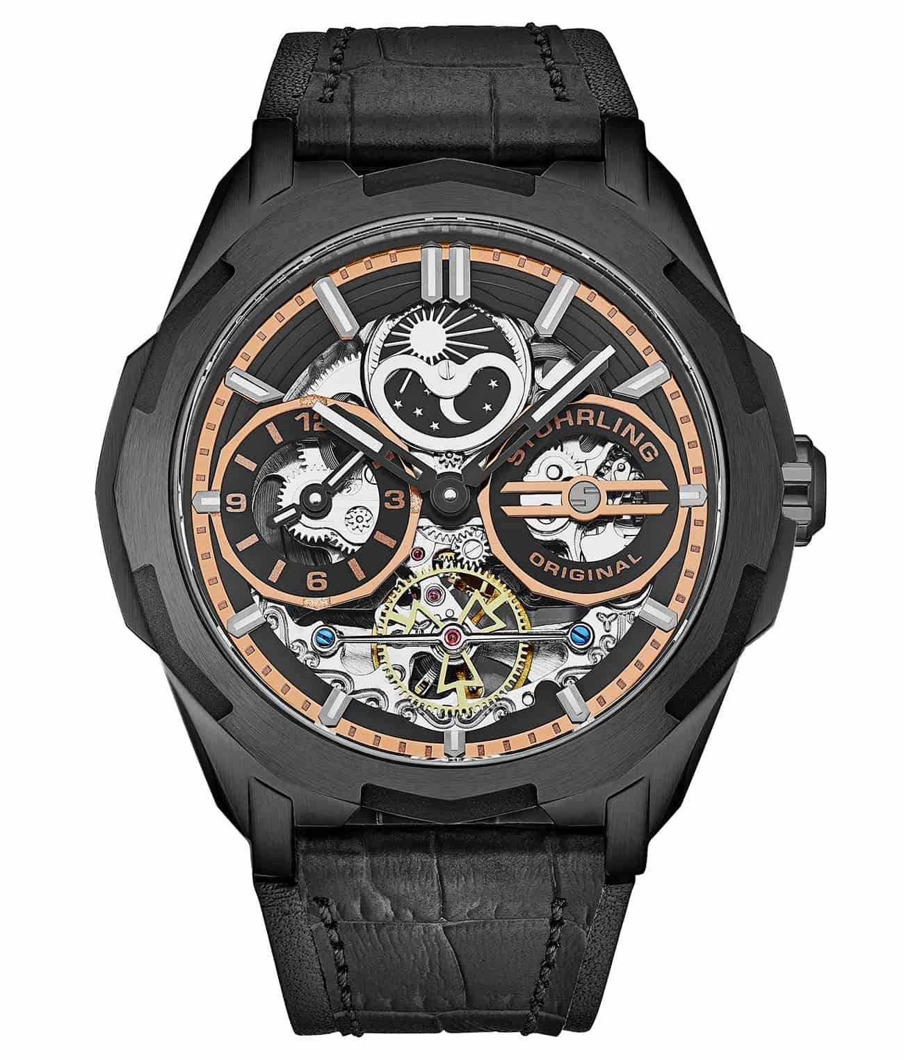 Dual Time Automatic Navigator 54mm Skeleton