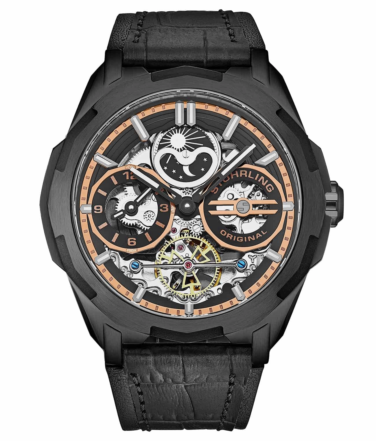 Dual Time Automatic Navigator 54mm Skeleton