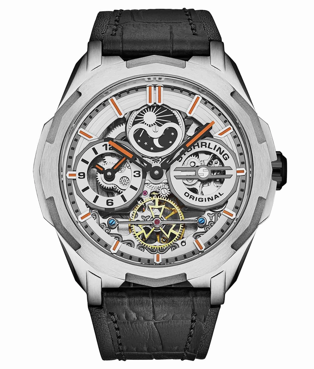 Dual Time Automatic Navigator 54mm Skeleton