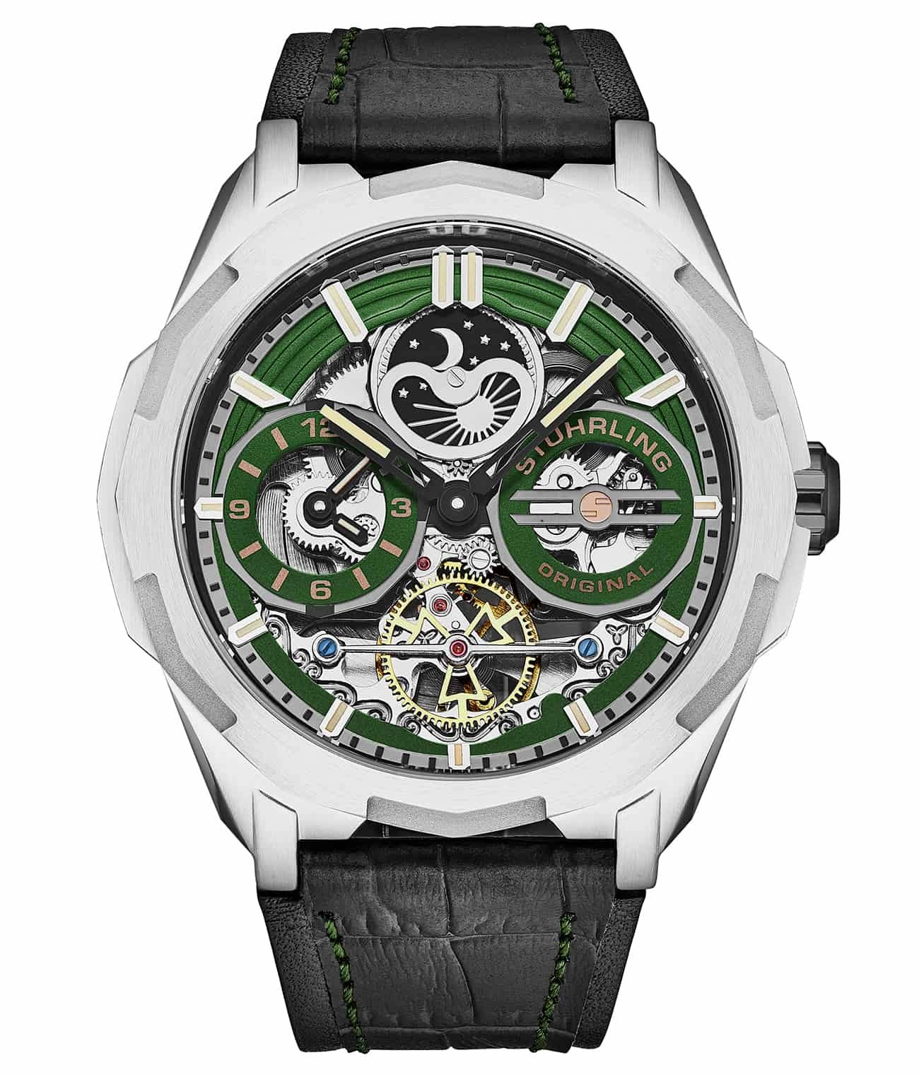 Dual Time Automatic Navigator 54mm Skeleton