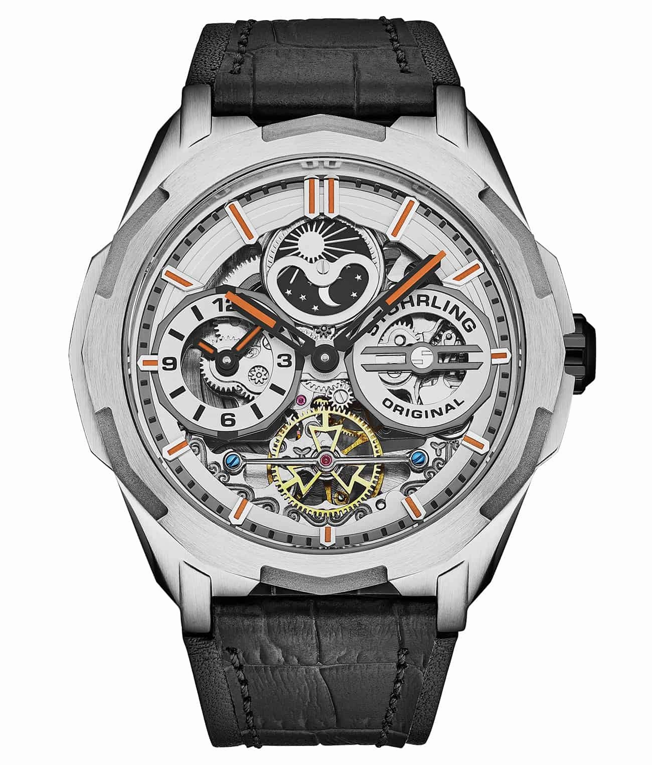 Dual Time Automatic Navigator 54mm Skeleton
