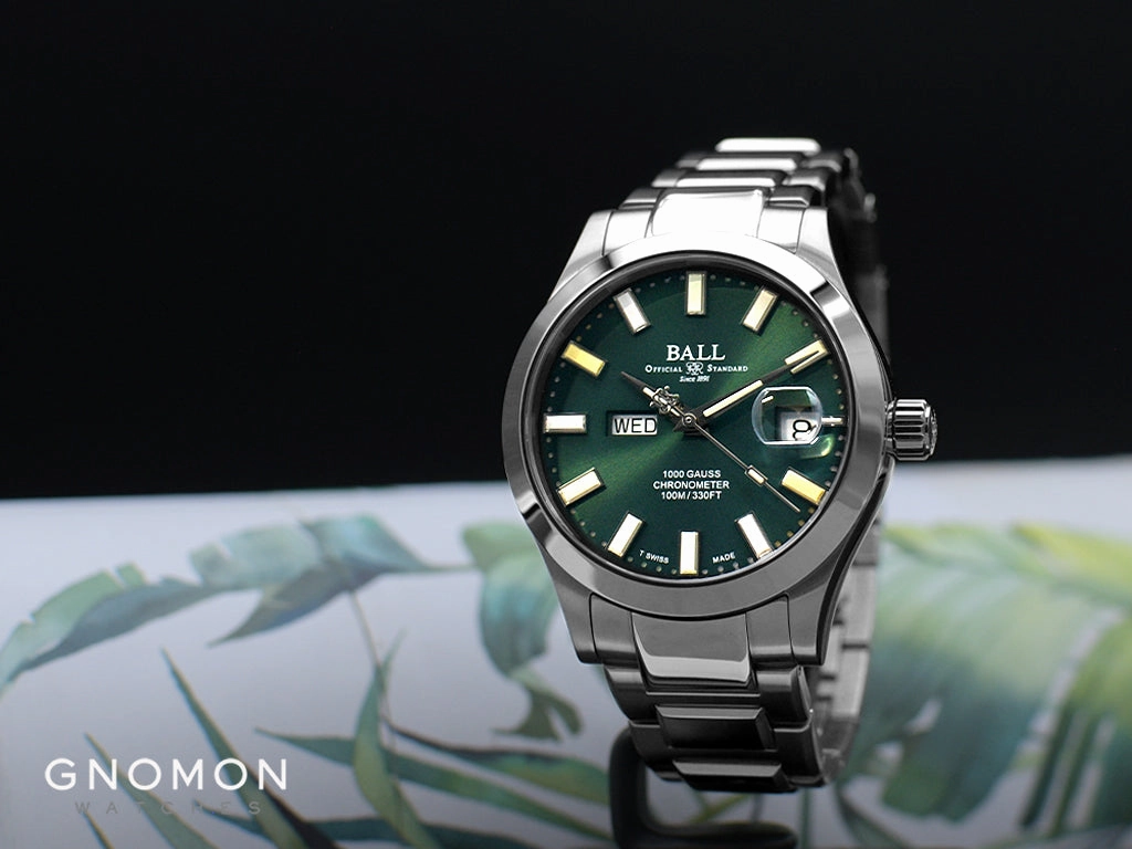 Engineer III Marvelight Chronometer Day-Date Green - Ltd Ed 1000pcs Ref. NM9036C-S1C-GRR