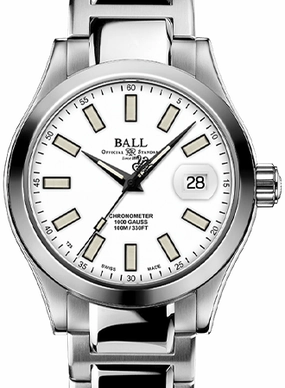 Engineer III Marvelight Chronometer White Ref. NM9026C-S6CJ-WH - 904L Steel