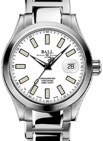 Engineer III Marvelight Chronometer White Ref. NM9026C-S6CJ-WH - 904L Steel
