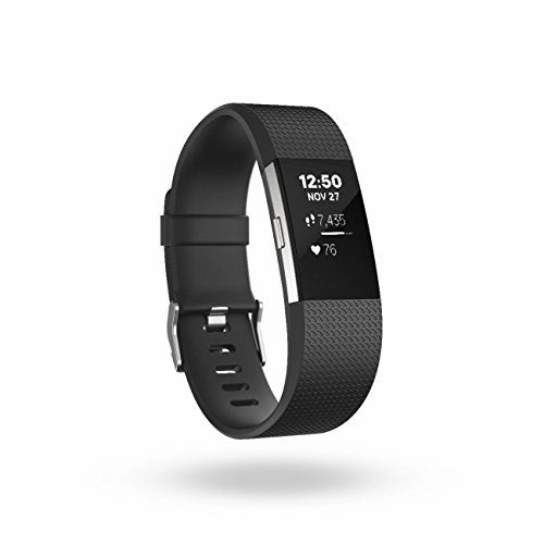 Fitbit FB407BKS Charge 2 Activity Tracker   Heart Rate - Small