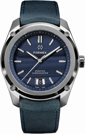 Formex Essence ThirtyNine Chronometer Blue Agate Leather
