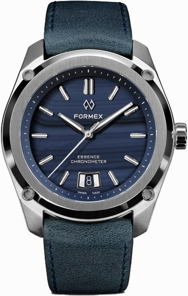 Formex Essence ThirtyNine Chronometer Blue Agate Leather