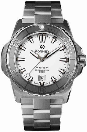 Formex REEF 39.5mm Automatic Chronometer 300m White Bracelet