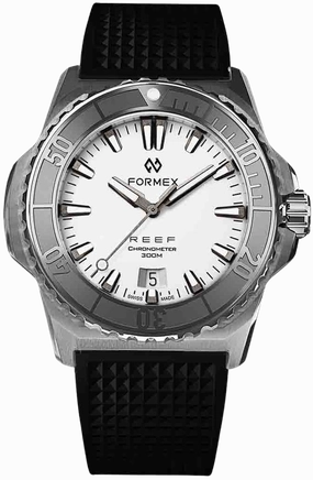 Formex REEF 39.5mm Automatic Chronometer 300m White Rubber