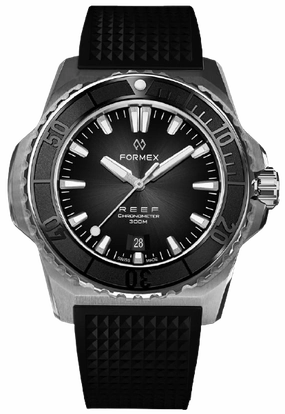Formex REEF Automatic Chronometer 300m Black Rubber