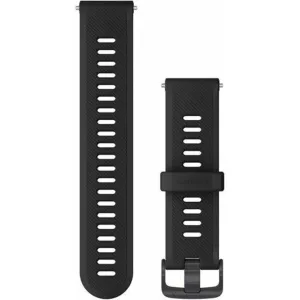Garmin Watch Band - Forerunner Quick Release Black Silicone Rubber | 010-11251-9B