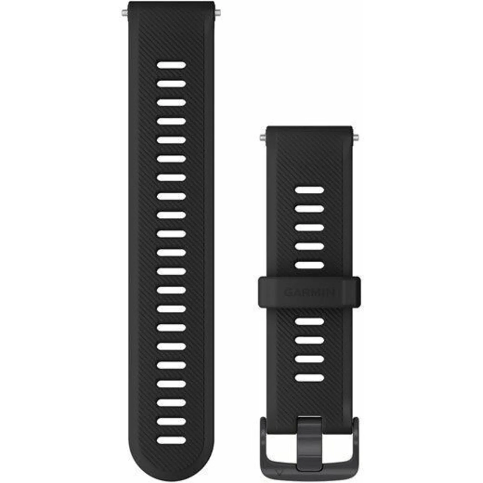 Garmin Watch Band - Forerunner Quick Release Black Silicone Rubber | 010-11251-9B