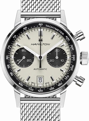 Intra-Matic Chronograph White - Bracelet Ref. H38416111