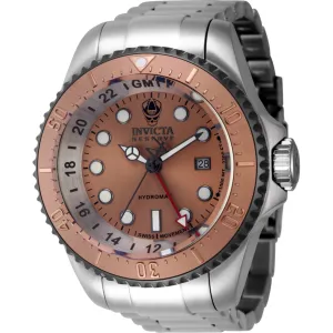 Invicta Men's Watch - Reserve Hydromax Quartz Brown Dial Steel Bracelet | 45477
