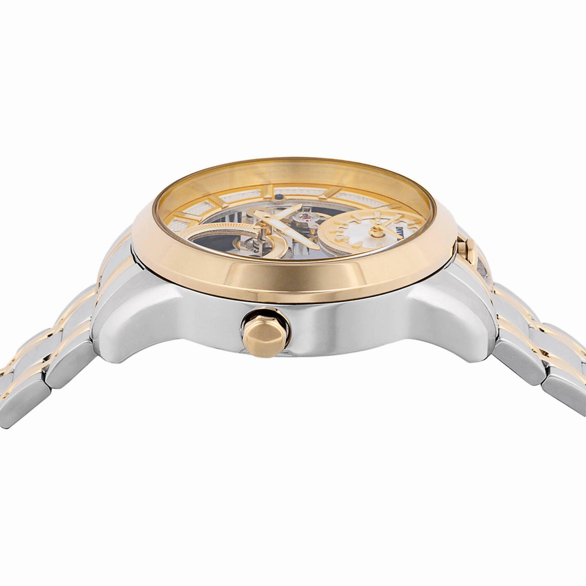 Invicta Men's Watch - Objet D Art Mechanical Skeleton Dial Two Tone Bracelet | 44333