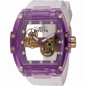 Invicta Men's Watch - S1 Rally Diablo Mechanical White Silicone Rubber Strap | 44368