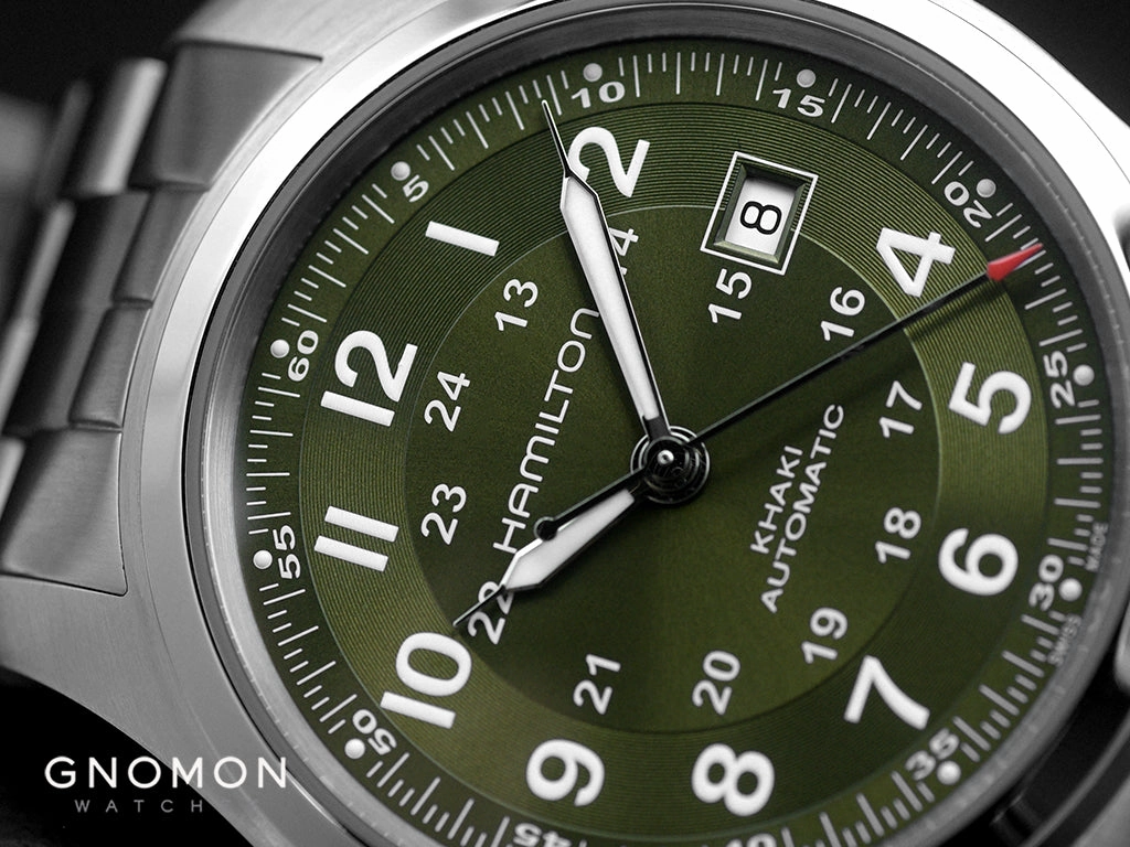 Khaki Field Automatic 42 Green - Bracelet Ref. H70605160