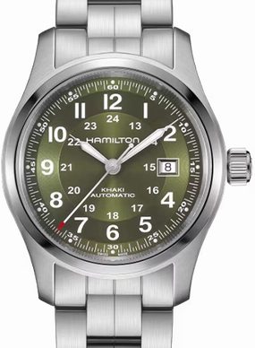 Khaki Field Automatic 42 Green - Bracelet Ref. H70605160