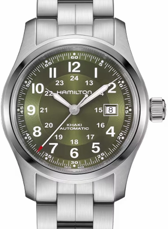 Khaki Field Automatic 42 Green - Bracelet Ref. H70605160